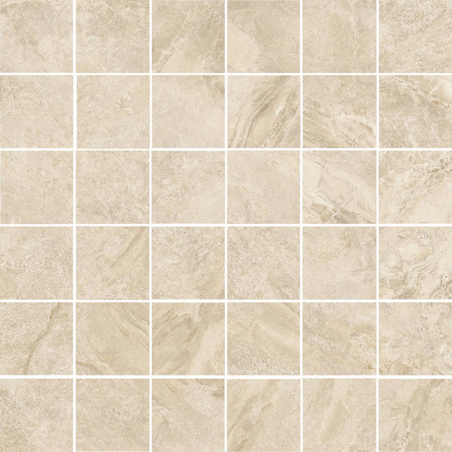 Mosaic Triton Beige Matte 2X2 | General Ceramic Tiles