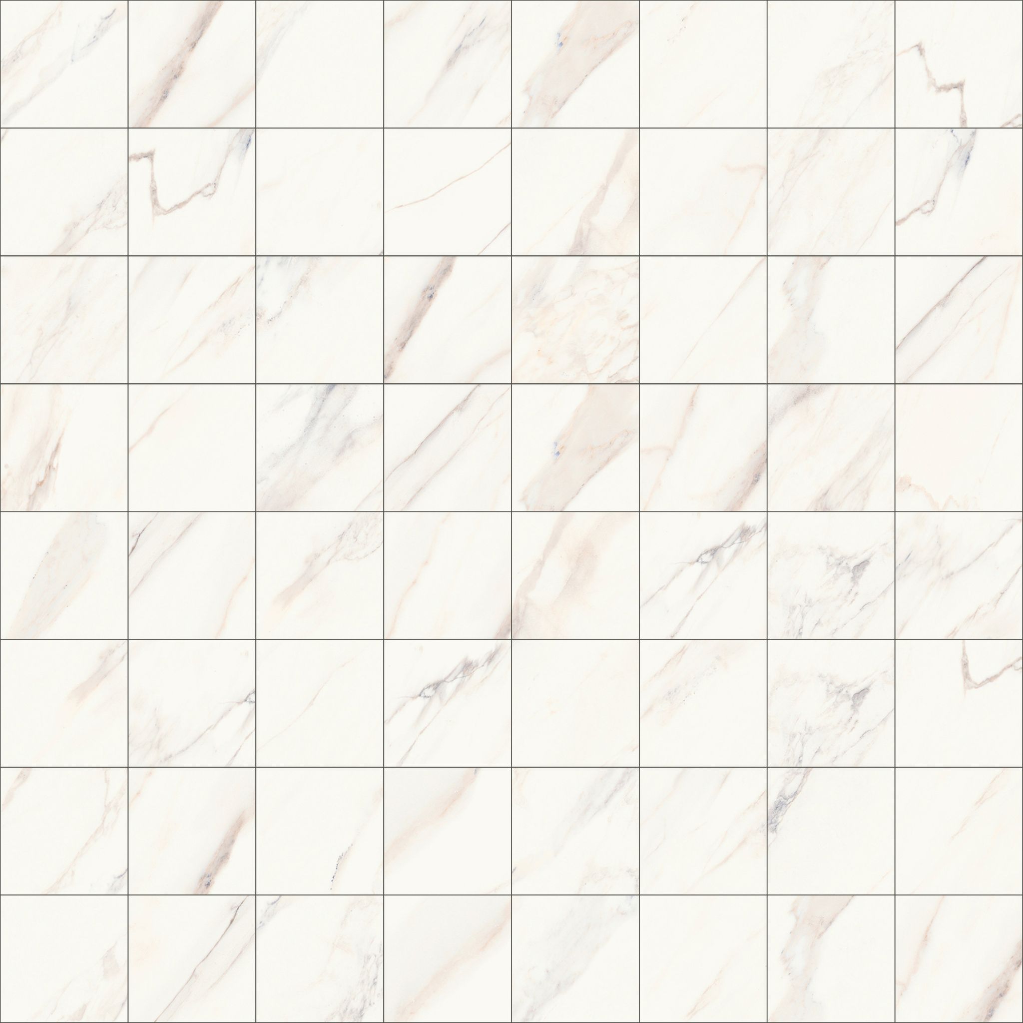 Mosaic Catania White Matte 2X2 | General Ceramic Tiles