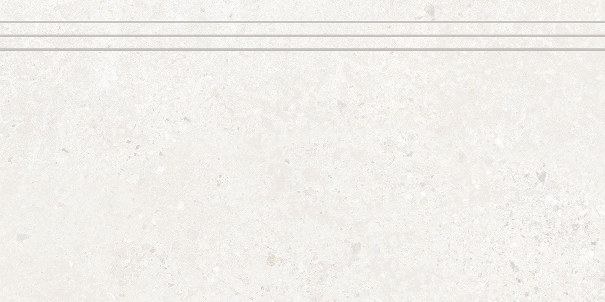 Floor Bullnose Pebble White Matte | General Ceramic Tiles